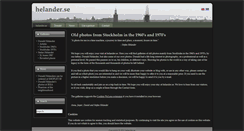 Desktop Screenshot of helander.se