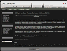 Tablet Screenshot of helander.se